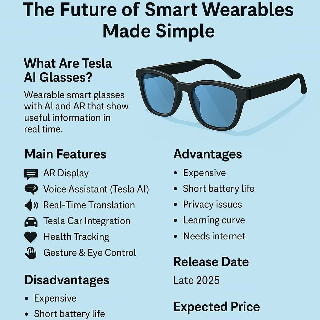 Tesla AI Glasses
