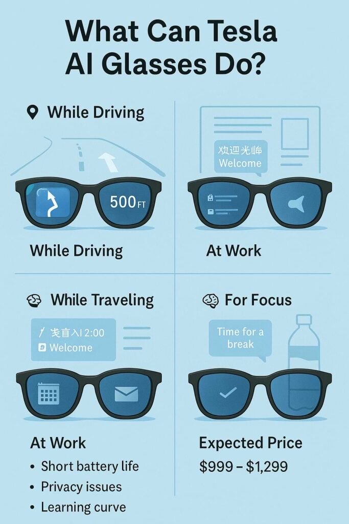 Tesla AI Glasses